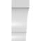 Ekena Millwork 5 1/2-in. W x 10-in. D x 14-in. H Balboa Architectural Grade PVC Knee Brace BRCP055X10X14BOA - alternate 4